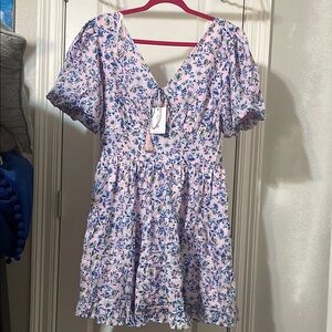 Jessica Simpson Floral Tiered Dress